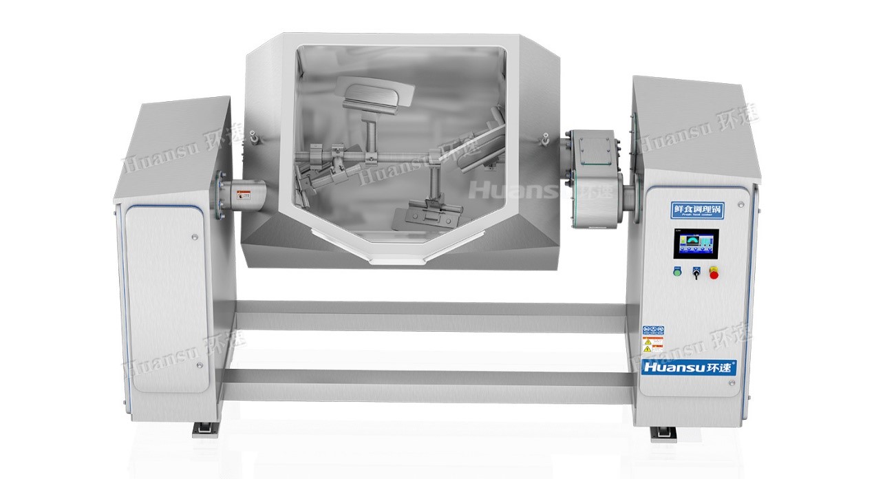 食品攪拌鍋，操作簡(jiǎn)單，實(shí)現(xiàn)均勻攪拌